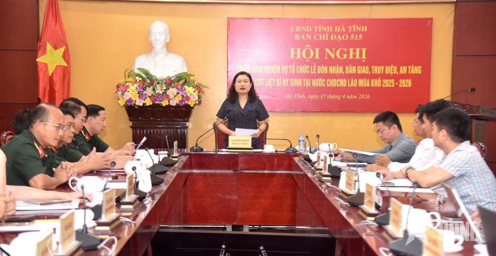 Hà Tĩnh triển khai nhiệm vụ tổ chức đón nhận, bàn giao, truy điệu, an táng hài cốt liệt sĩ 